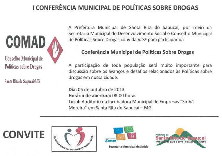 1ª Conferência Política sobre Drogas