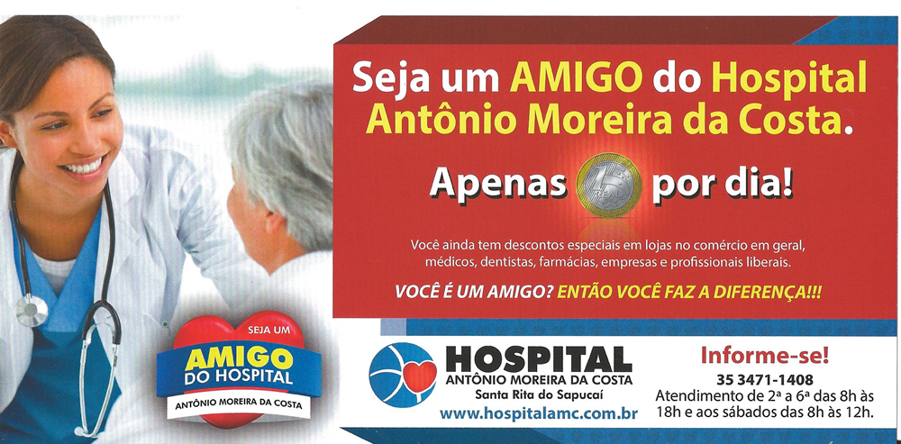 Câmara apoia o Hospital Antônio Moreira da Costa. E você?