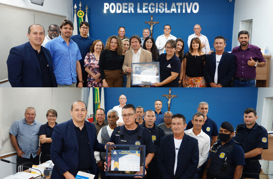 Câmara celebra 50 anos do jornal ‘O Vale da Eletrônica’ e 15 da Guarda Municipal