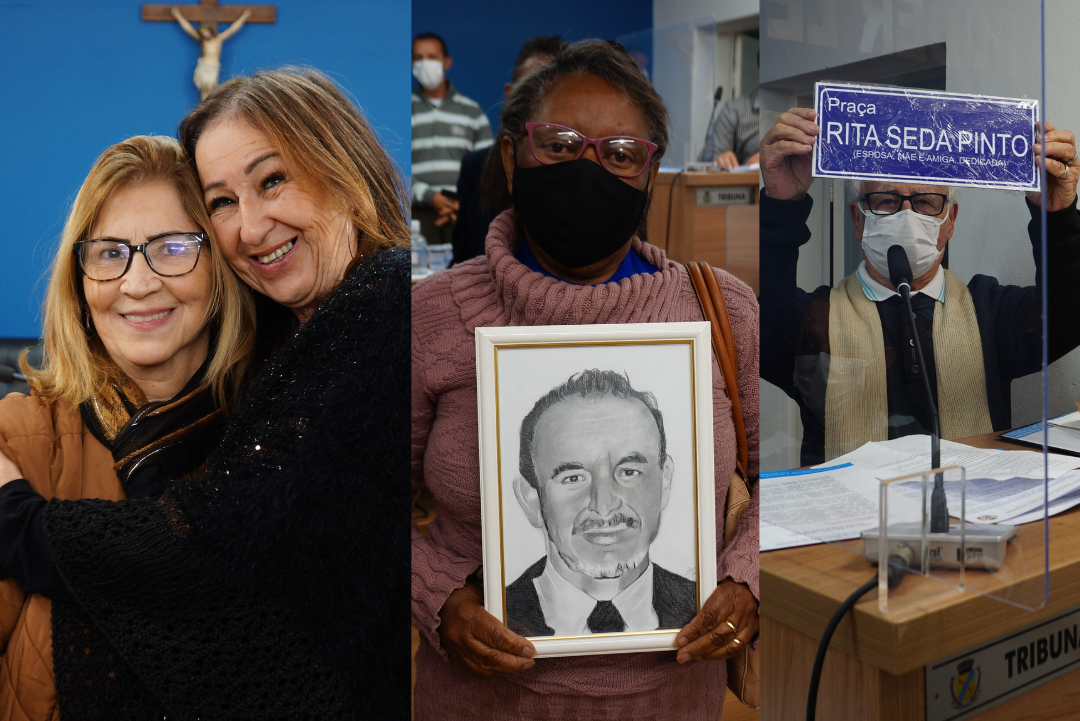 Câmara homenageia 'Marina da Emater', Salvador da Silva, Rita Seda e Jair Soares