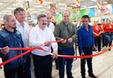 Câmara participa de inauguração de supermercado: mais de 100 empregos