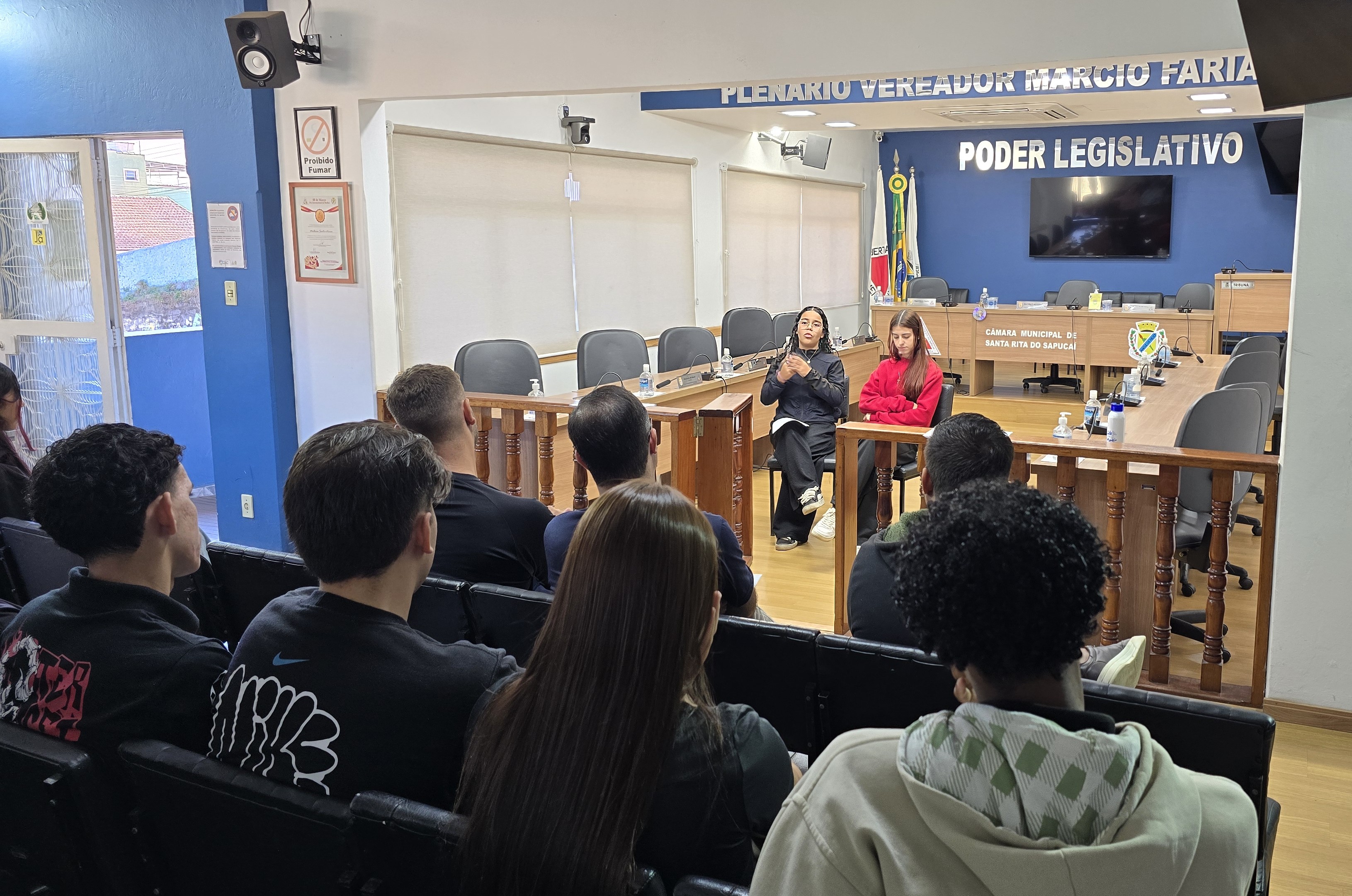 Jovens parlamentares do ‘Sanico’ fazem oficina sobre capacitismo