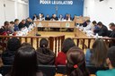 Legislativo reconhece estudantes, Cristina Victor, Aloisio e Virgílio Carneiro