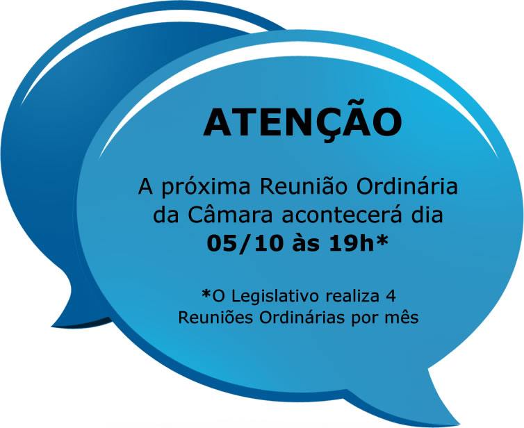 Reunião Ordinária dia 21 de setembro