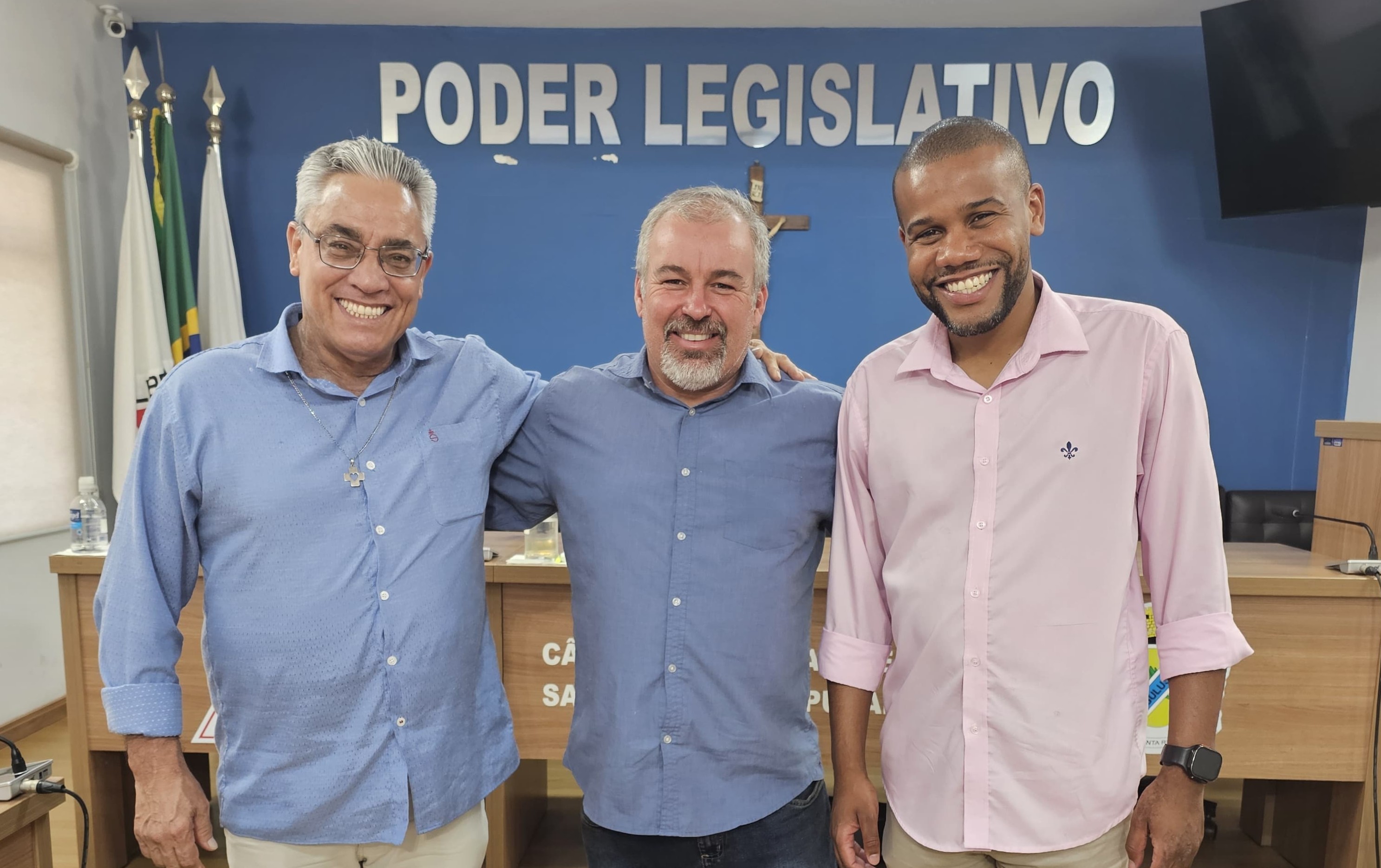 Vereadores de São Lourenço visitam Câmara e conhecem CAC