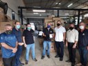 Vereadores visitam a empresa santa-ritense Think Technology Vereadores visitam a empresa santa-ritense Think Technology